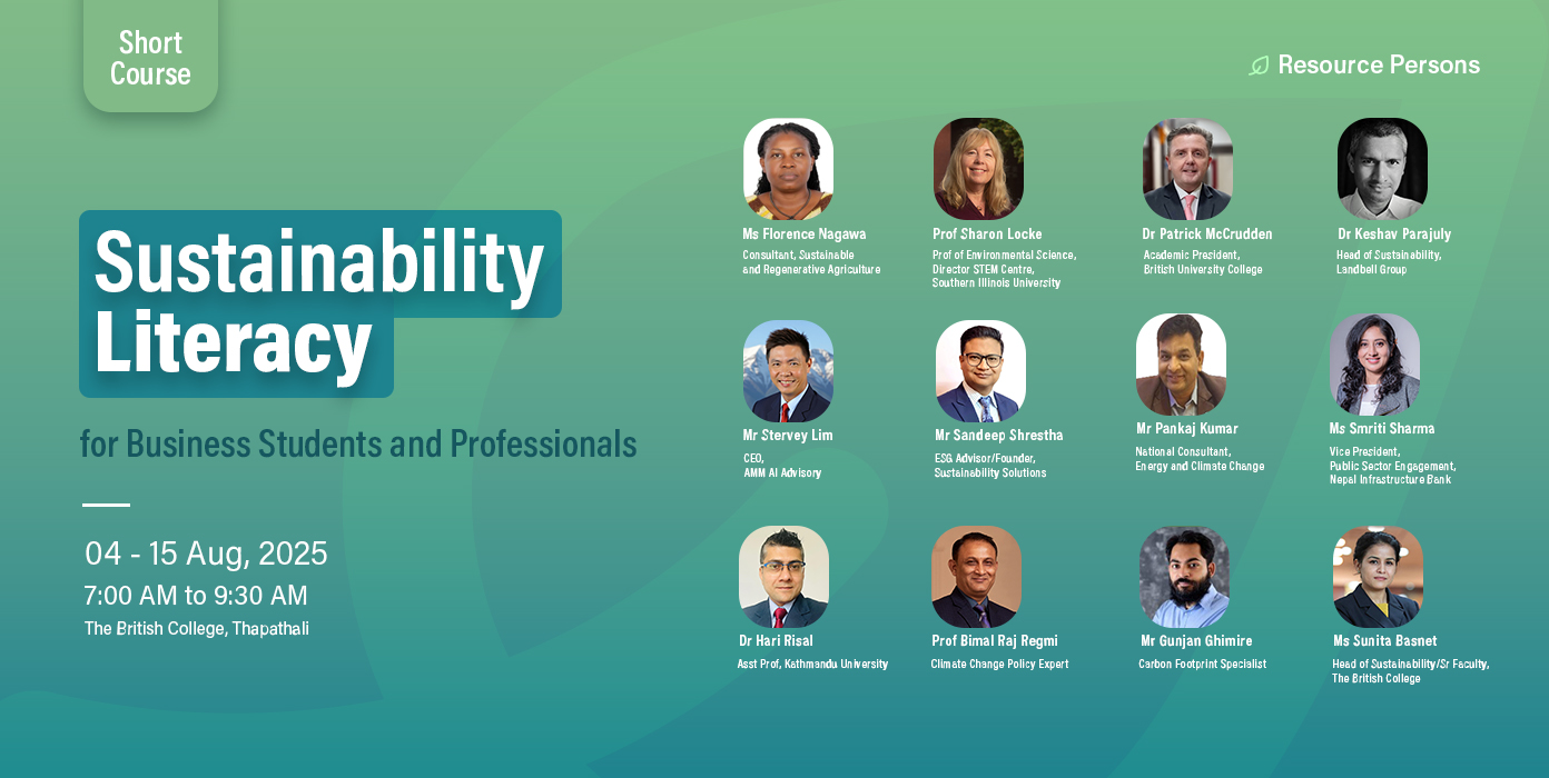 Sustainability Literacy for Business Students and Professionals